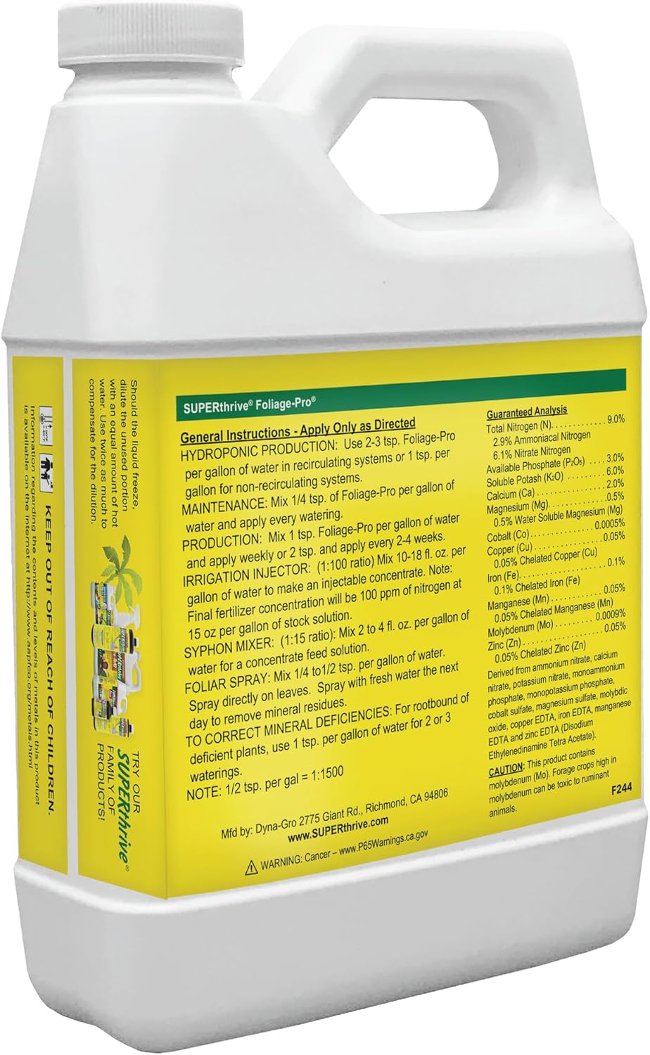Foliage Pro Fertilizer 8oz