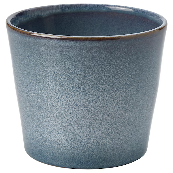 4 ¾ " Plant pot, indoor/outdoor/blue